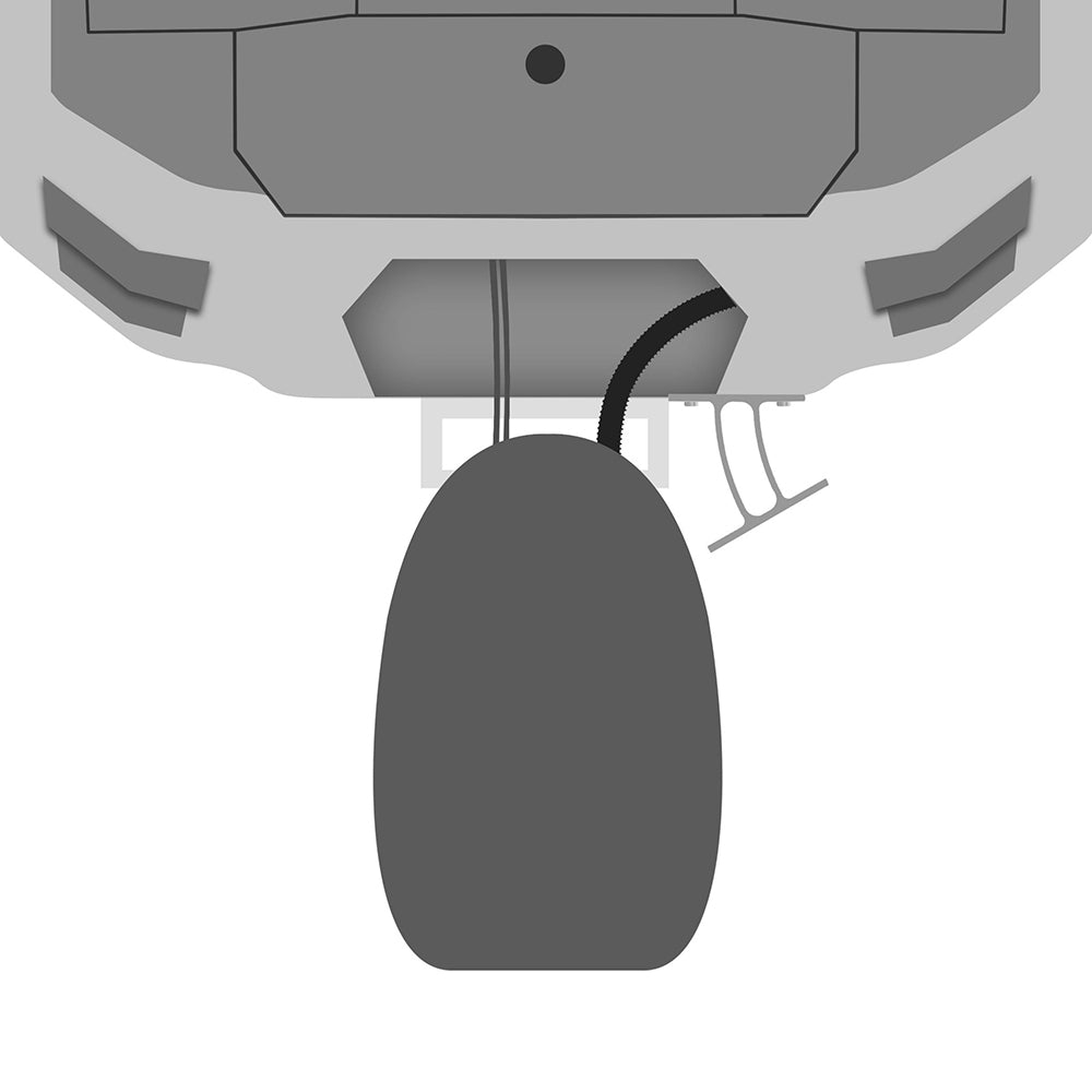 Minn Kota Raptor Direct Mount Angle Bracket White 1810376