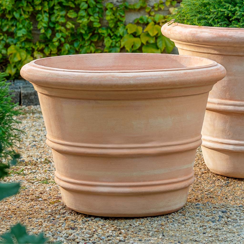 Campania Classic Double Rolled Rim Planter - 8640-2401