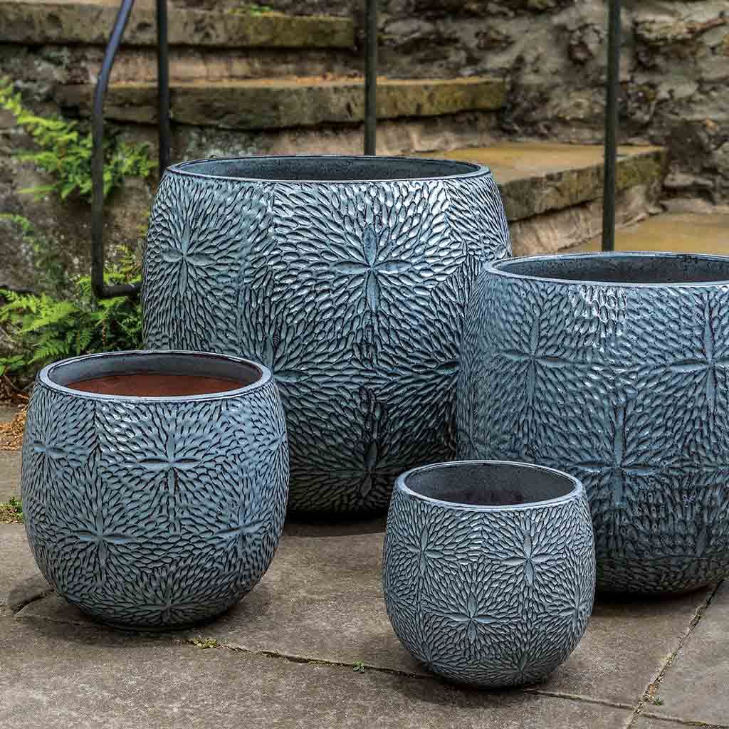 Campania Sand Dollar Planter, Set of 4 - 8851-0904