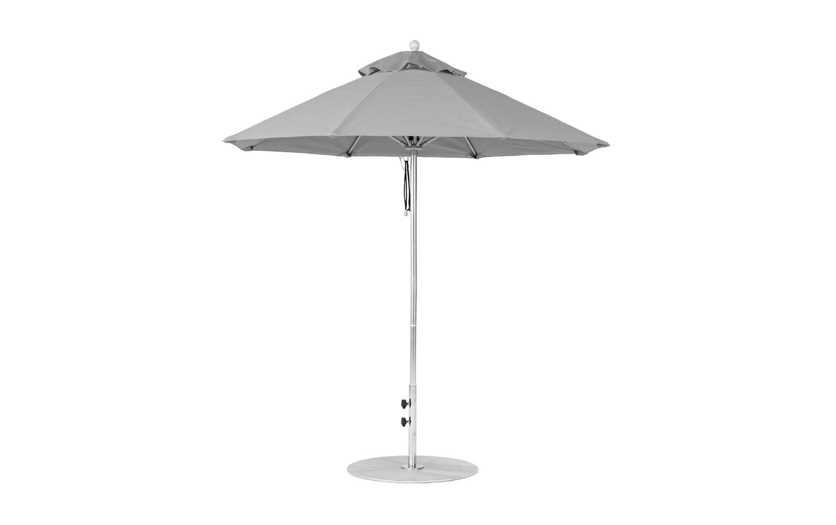 Ledge Lounger Essential Fiberglass Umbrella - 7.5' Octagon Pulley