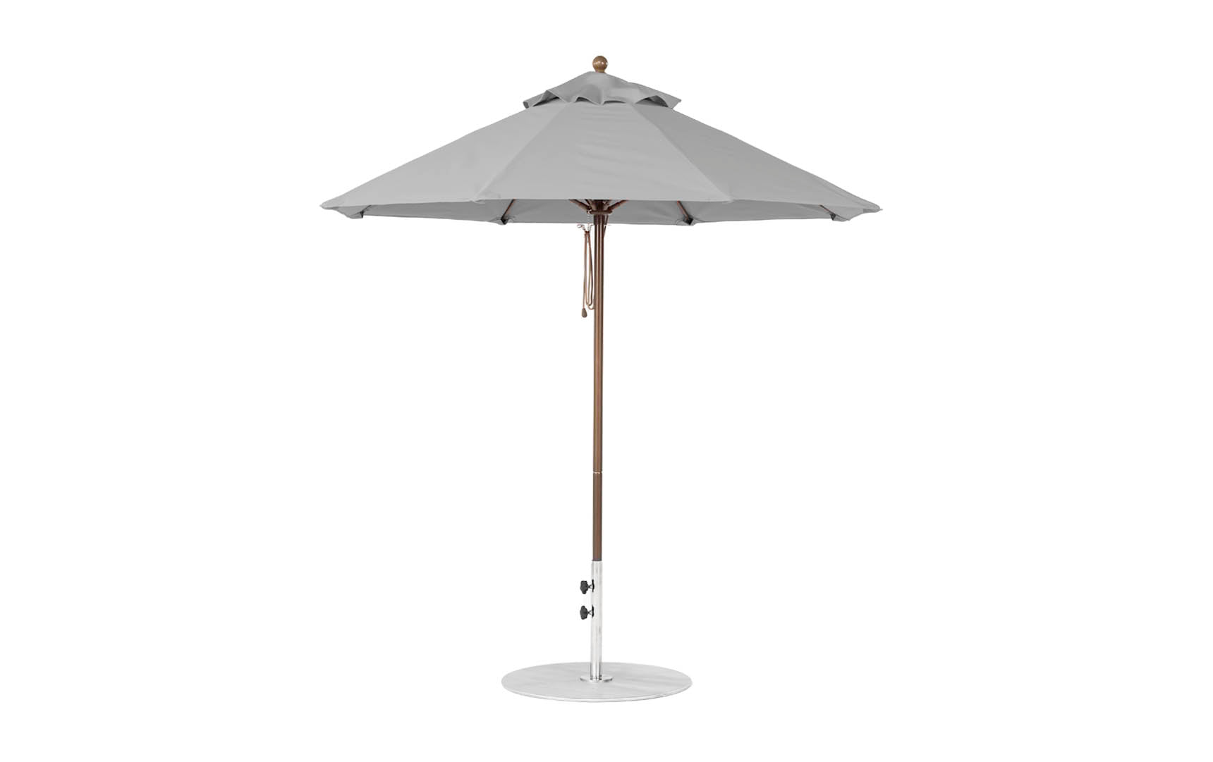 Ledge Lounger Essential Fiberglass Umbrella - 7.5' Octagon Pulley