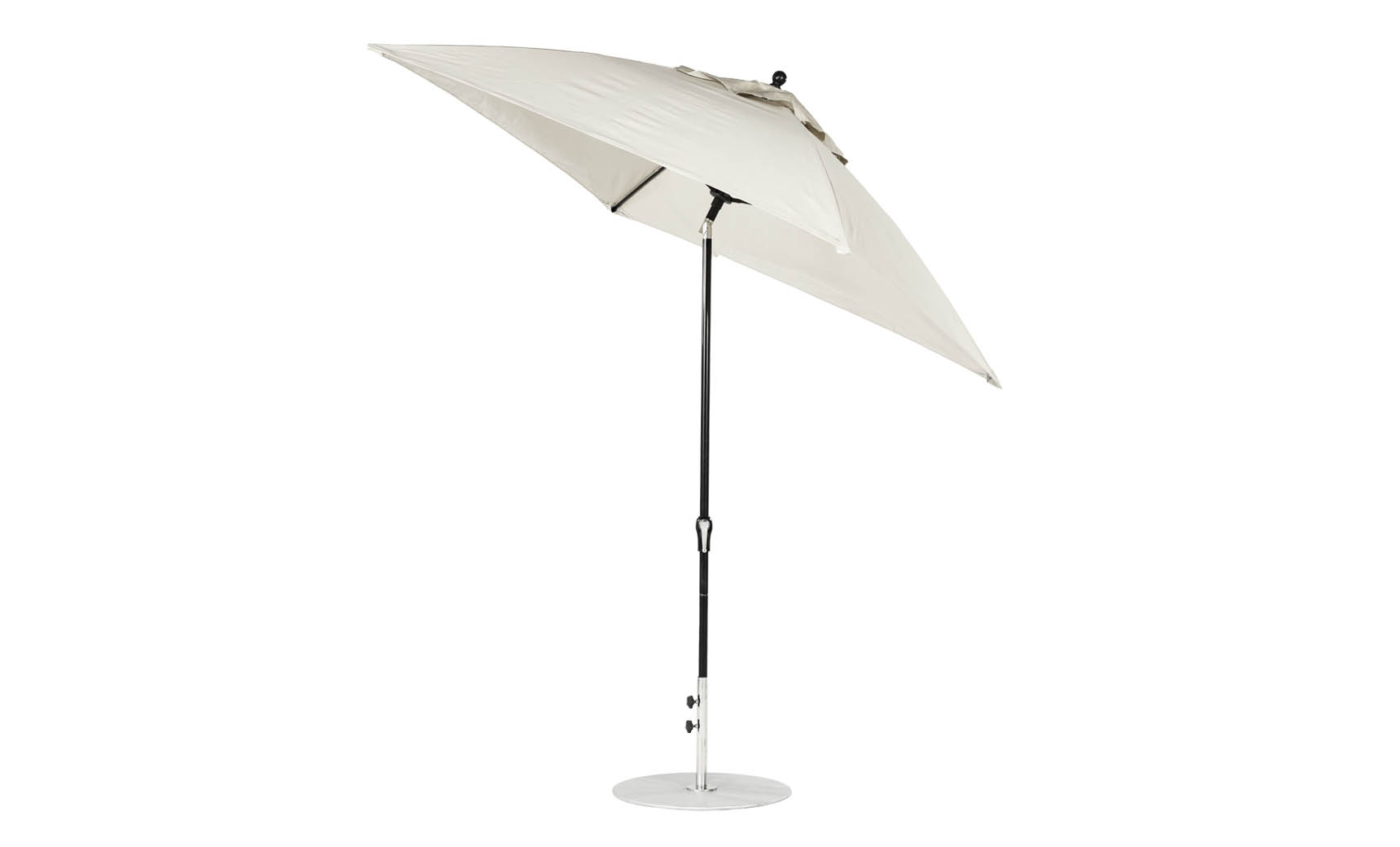 Ledge Lounger Essential Fiberglass Umbrella - 7.5' Square Crank Auto Tilt