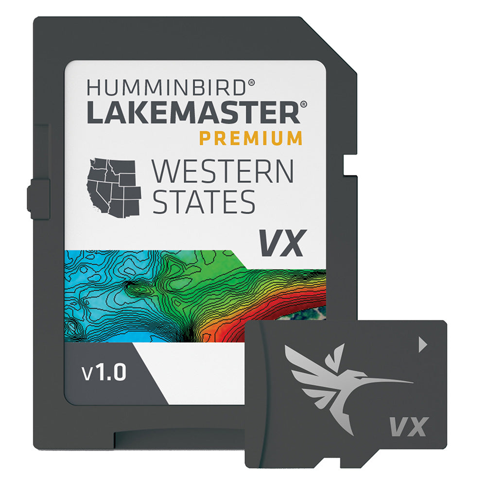Humminbird LakeMaster VX Premium  Western States 6020091