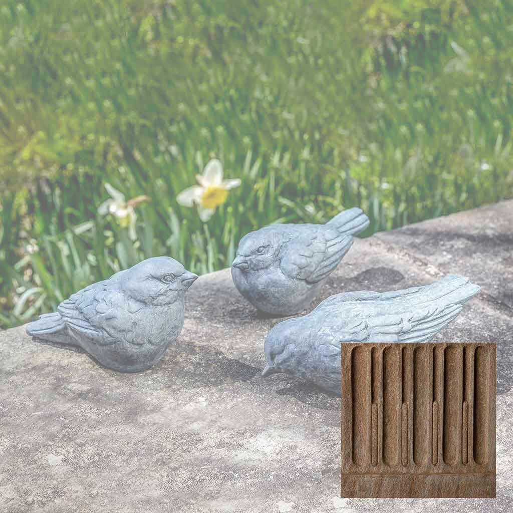 Campania Trio d'Oiseaux Garden Statue - A-631
