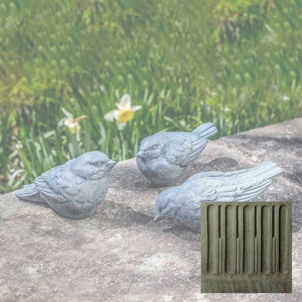 Campania Trio d'Oiseaux Garden Statue - A-631
