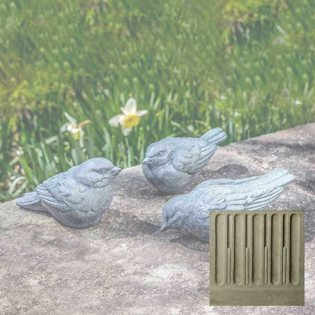 Campania Trio d'Oiseaux Garden Statue - A-631