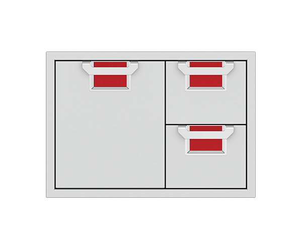 Aspire By Hestan 30" Double Drawer & Storage Drawer Combination - AESDR30