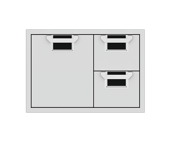 Aspire By Hestan 36" Double Drawer & Storage Drawer Combination - AESDR36