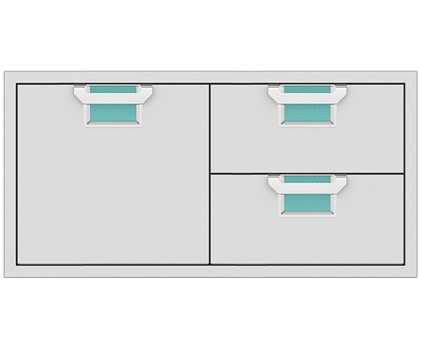 Aspire By Hestan 42" Double Drawer & Storage Drawer Combination - AESDR42