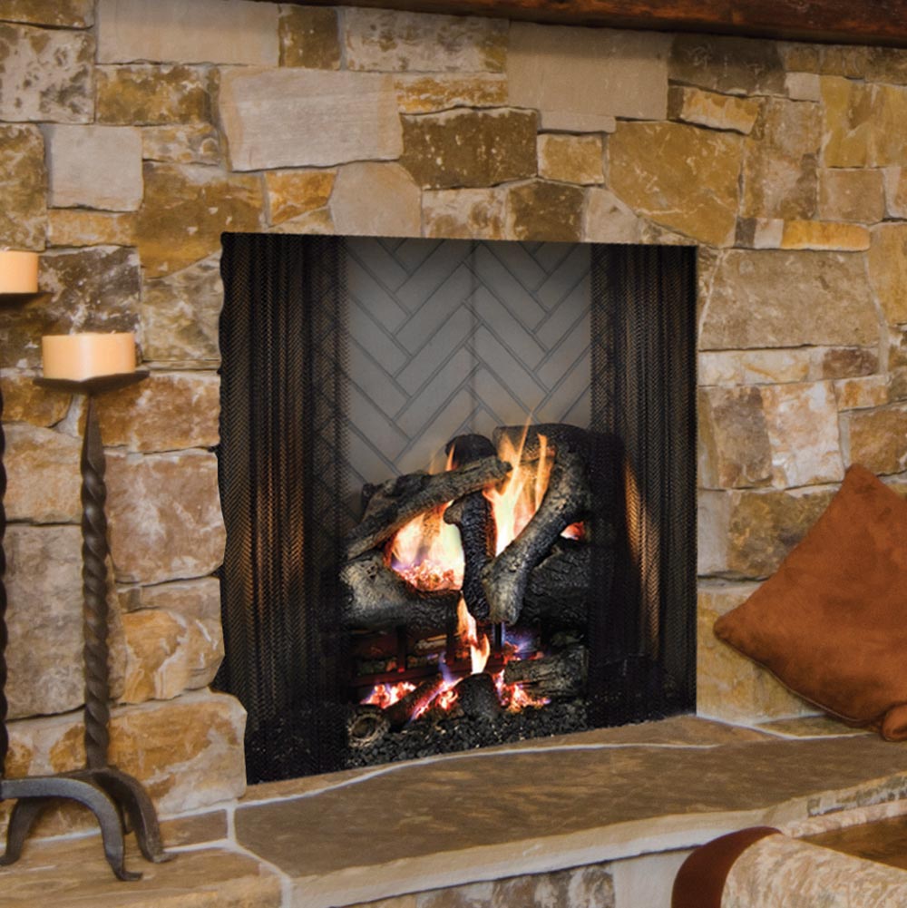 Majestic 36" Ashland Radiant Wood Burning Fireplace
