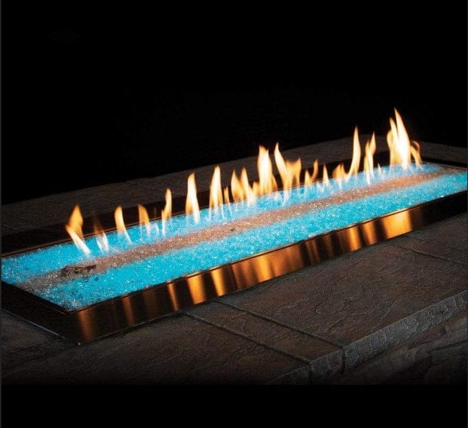 Empire 60 inch Carol Rose Multicolor LED Linear Fire Pit OL60TP18