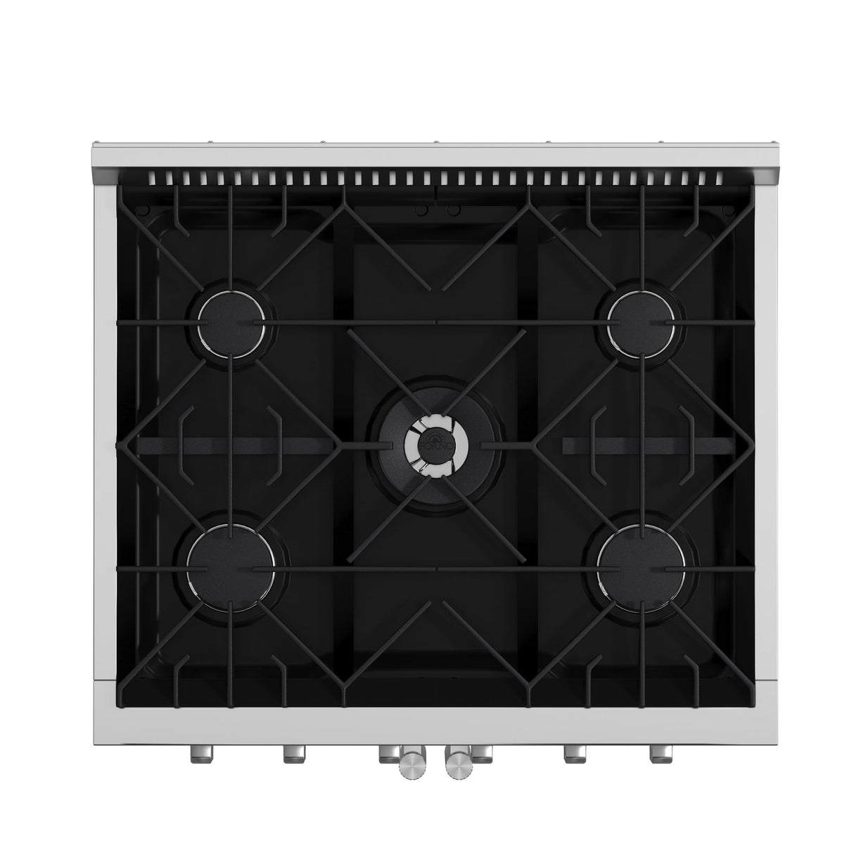 Forno Galiano Freestanding French Door Gas Range, Convection Oven, Energy Efficient