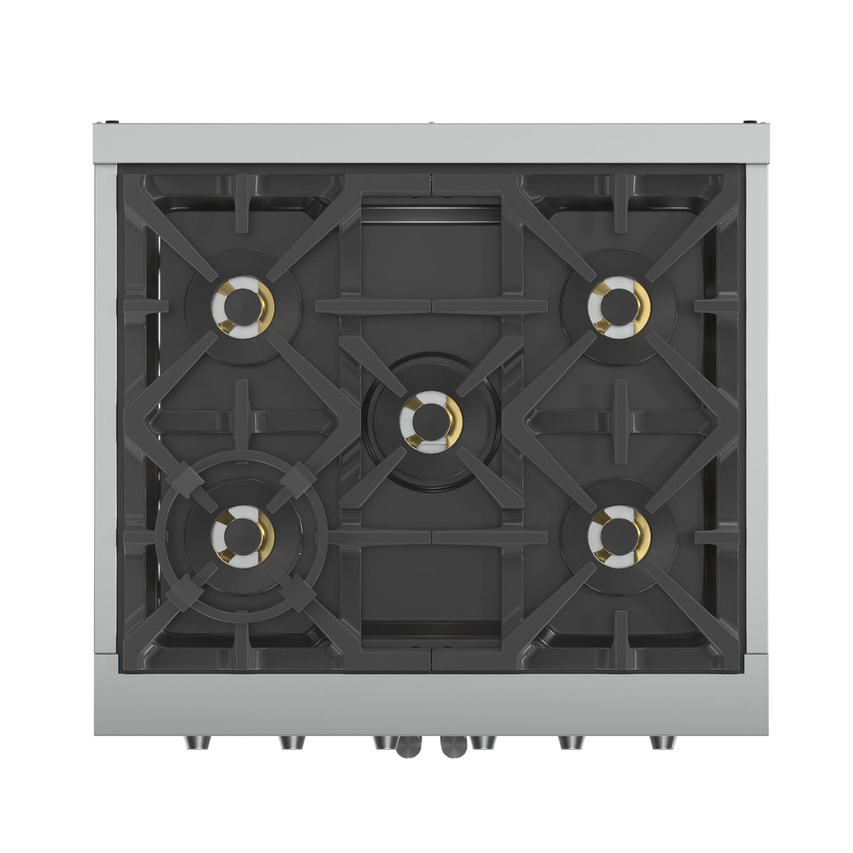 Forno Capriasca Freestanding French Door Gas Range, Convection Oven, Energy Efficient