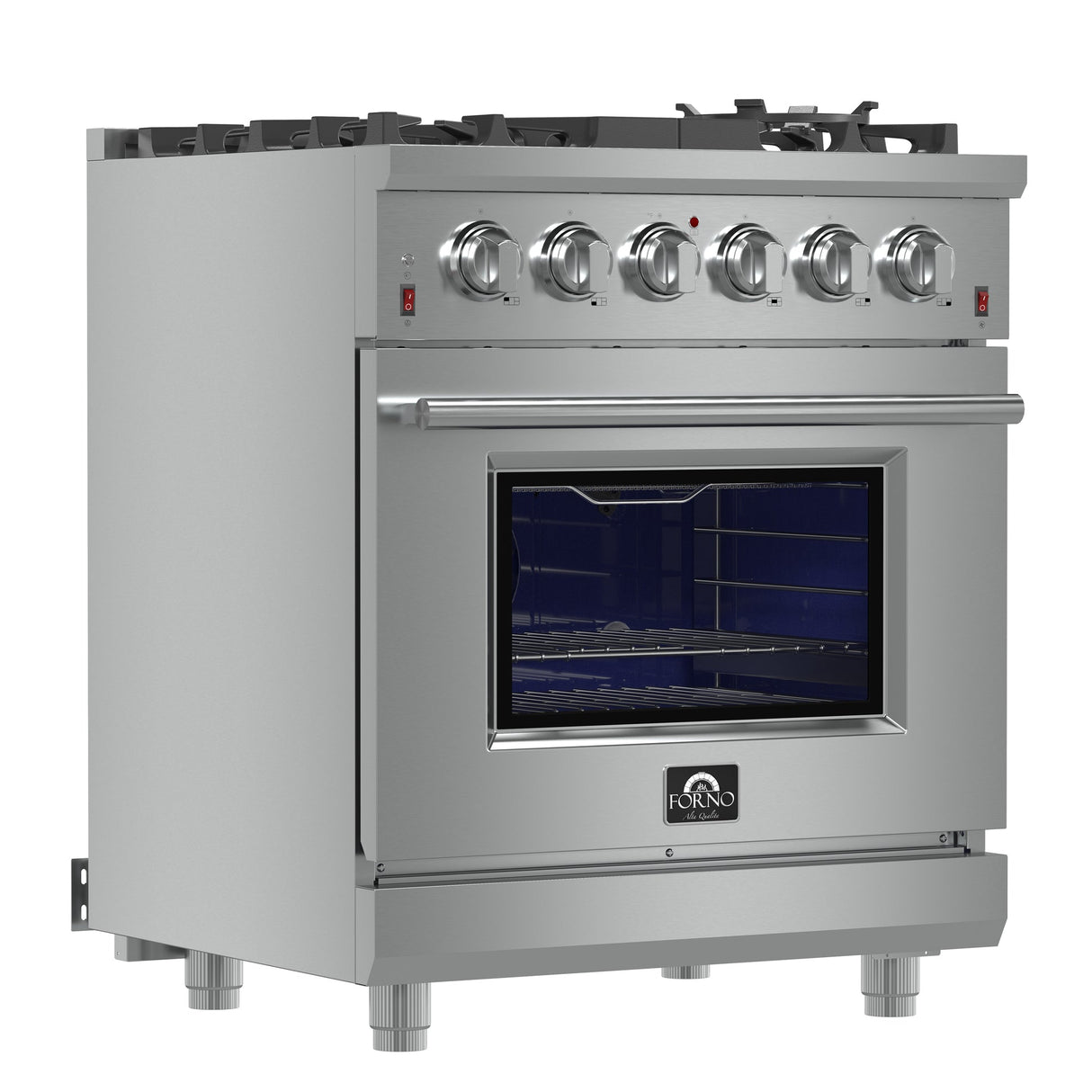 Forno Massimo Freestanding Gas Range, Convection Oven, Energy Efficient