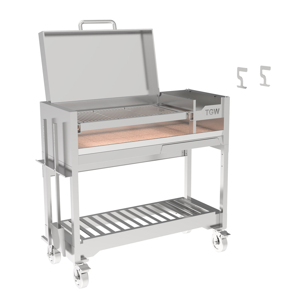 Tagwood BBQ Argentine Wood Fire & Charcoal Gaucho Grill | BBQ18SS-- PRE-ORDER