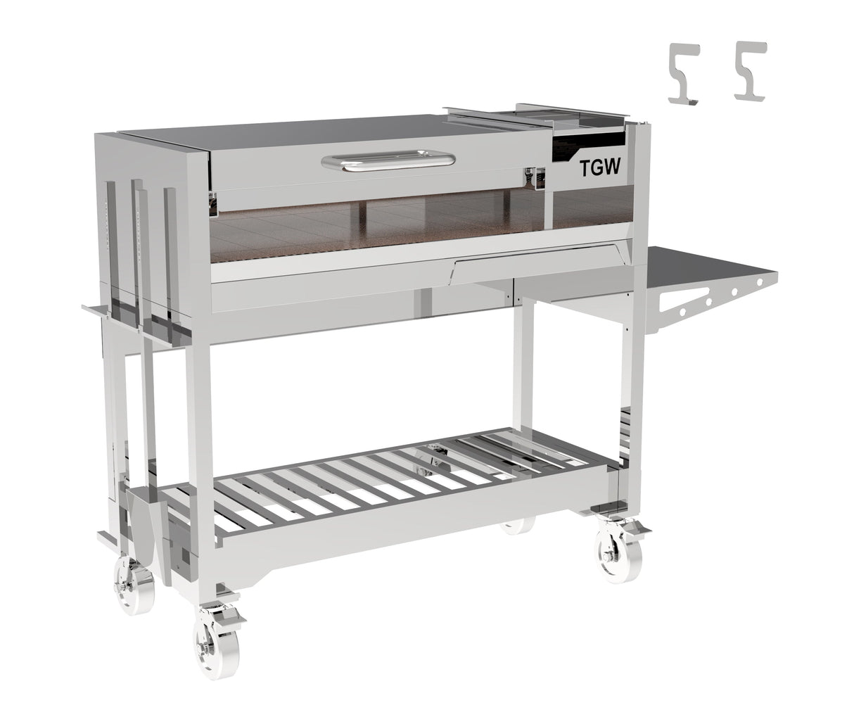 Tagwood BBQ Argentine Wood Fire & Charcoal Gaucho Grill | BBQ18SS-- PRE-ORDER
