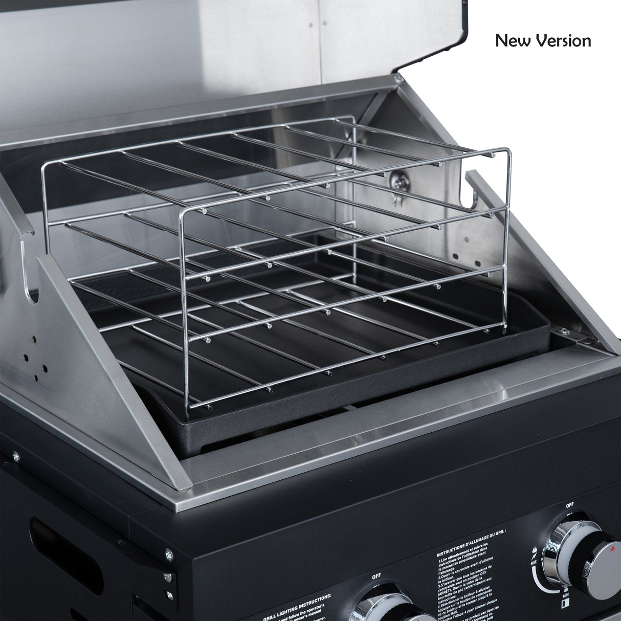 Forno All’Aperto Outdoor Kitchen in Black – 99,600 BTU, 5 Burners, Infrared Burners, Pizza Oven, Sink, Bar & Beverage Center