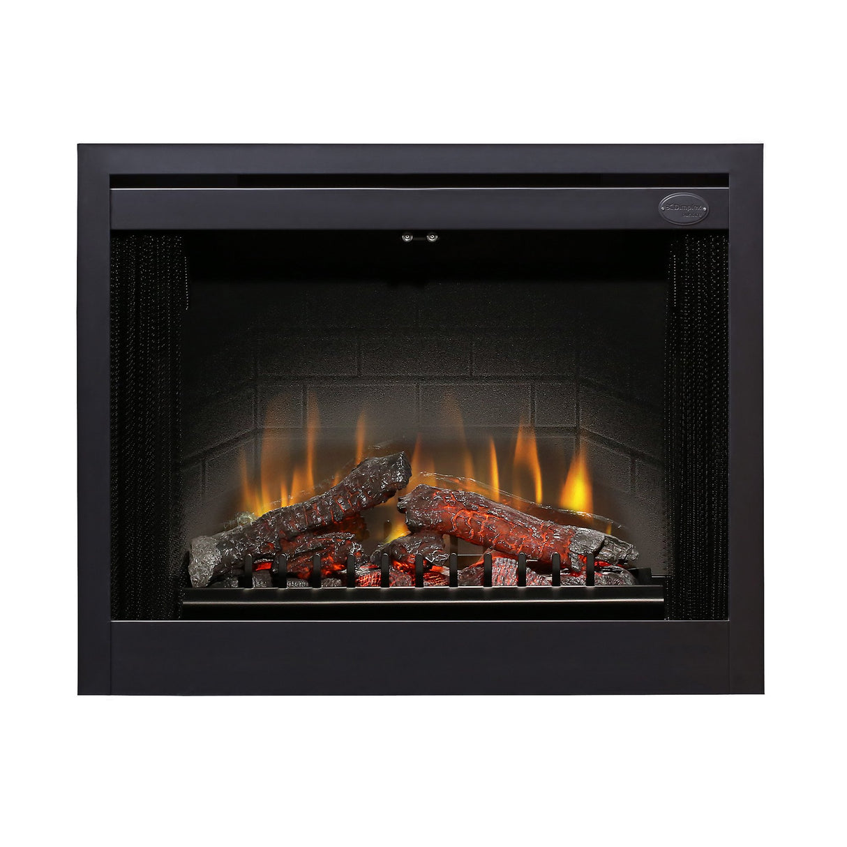 Dimplex Deluxe 33" Built-In Electric Firebox with Glass Pane Kit/Plug Kit/RC - BF33DXP-GPR