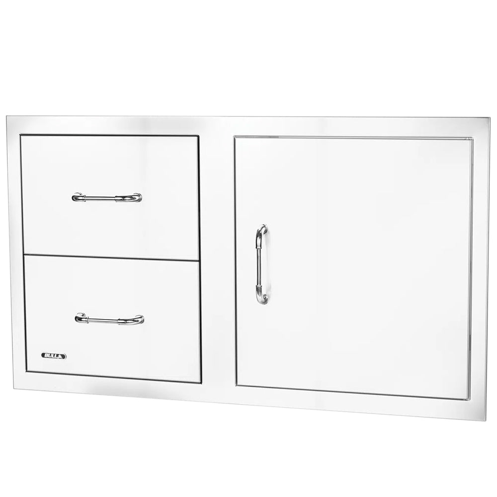 Bull Reversible Access Door with Two Drawer Combo, 30-Inch