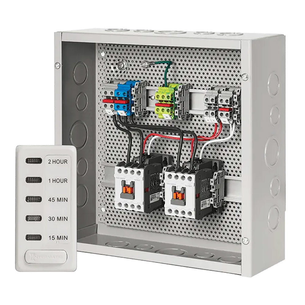 Bull Dual Heater Contactor Panel with Digital Timer