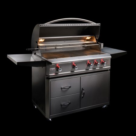Blaze Professional LUX 44-Inch 4-Burner Gas Grill with Rear Infrared Burner - BLZ-4PRO-LP/NG
