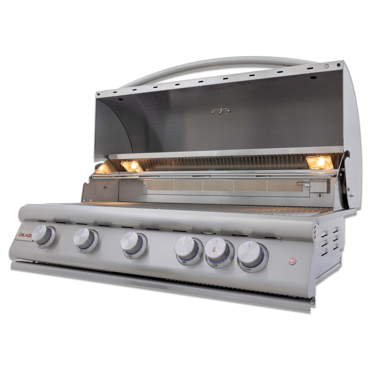 Blaze Premium LTE+ 40-Inch 5-Burner Gas Grill with Rear Burner and Built-in Lighting System - BLZ-5LTE3-LP/NG