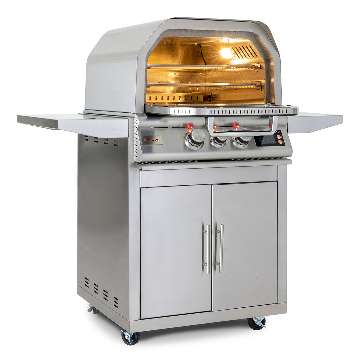 Blaze 26-Inch Gas Outdoor Oven With Rotisserie - BLZ-26-PZOVN-LP/NG