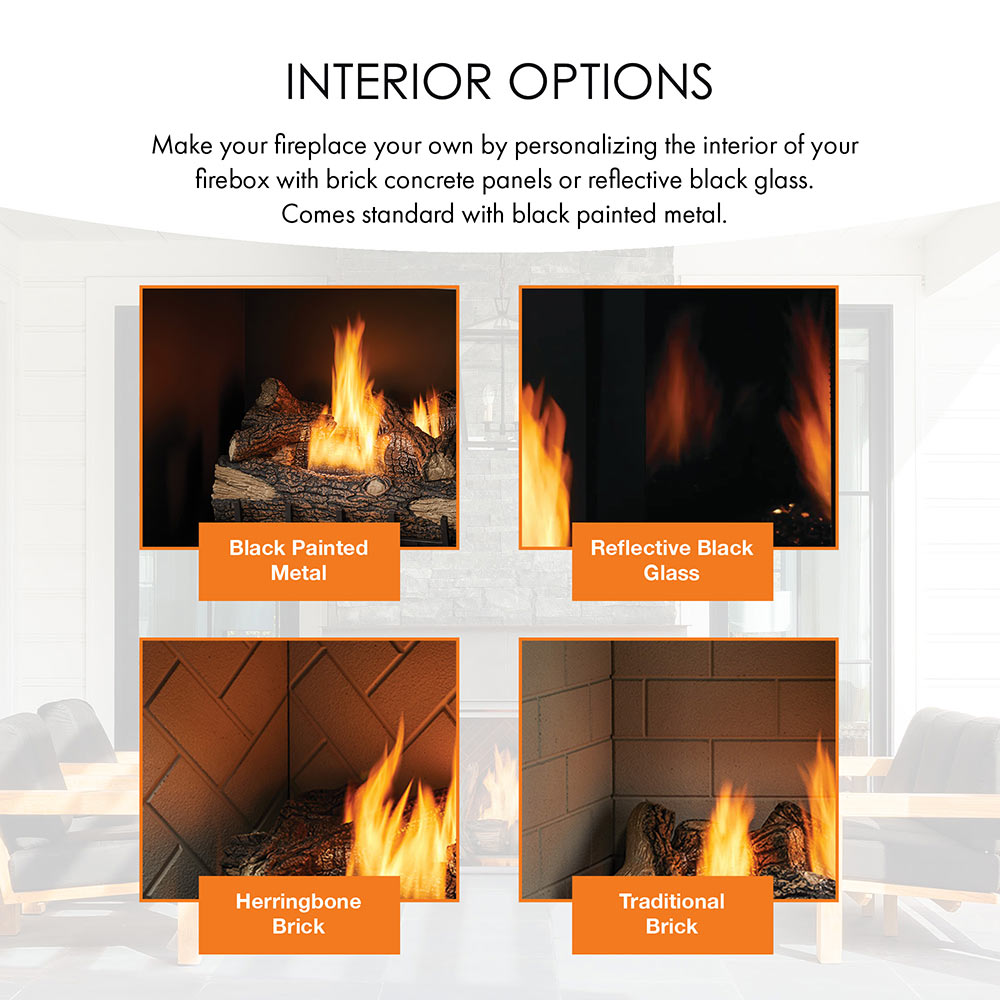 Monessen 42" Exacta Vent-Free Circulating Clean Face Firebox