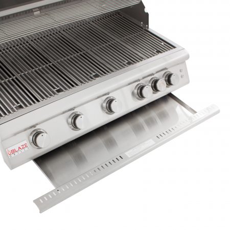 Blaze LTE 40-Inch 5-Burner Gas Grill with Rear Burner and Built-in Lighting System - BLZ-5LTE2-LP/NG