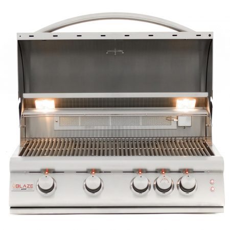 Blaze Premium LTE Marine Grade 316L 4-Burner Gas Grill - BLZ-4LTE2MG-LP/NG