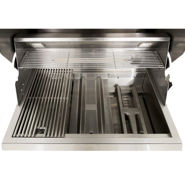 Blaze Professional LUX 34-Inch 3 Burner Gas Grill With Rear Infrared Burner - BLZ-3PRO-LP/NG