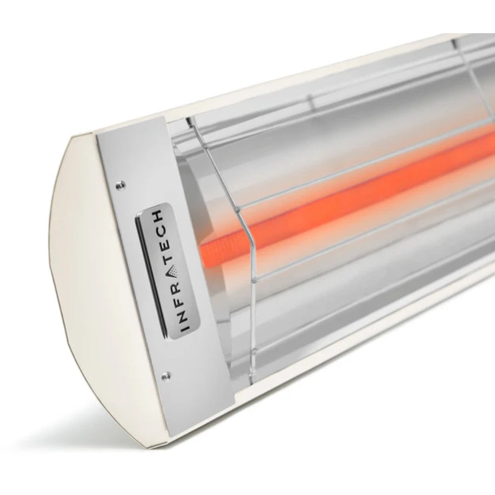 Infratech C Series Single Element C4028 4000 Watts 208V 19 Amps Infrared Electric Patio Heater 61.25 x 8.19 x 2.5 in - 21-3320