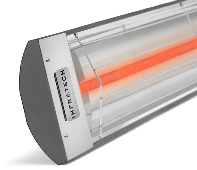 Infratech C Series Single Element C3028 3000 Watts 208V 14 Amps Infrared Electric Patio Heater 61.25 x 8.19 x 2.5 in. - 21-3220
