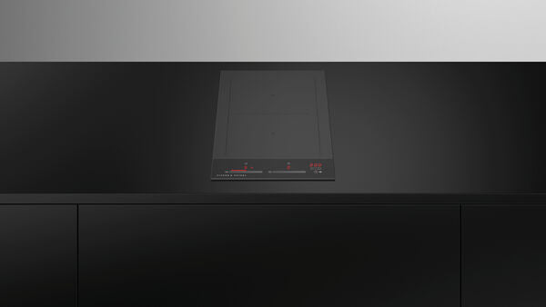 Fisher & Paykel 12" Series 7, 2‑Zone Induction Cooktop with SmartZone, Black Glass – CI122DTB4