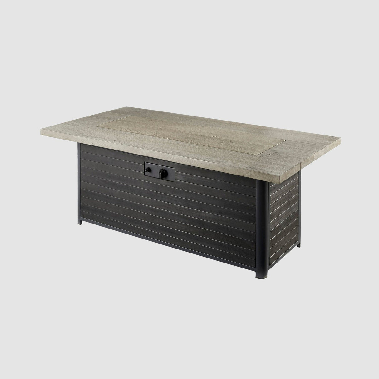 The Outdoor Greatroom Cedar 61" Ridge Linear Gas Fire Pit Table - CR-1242-K