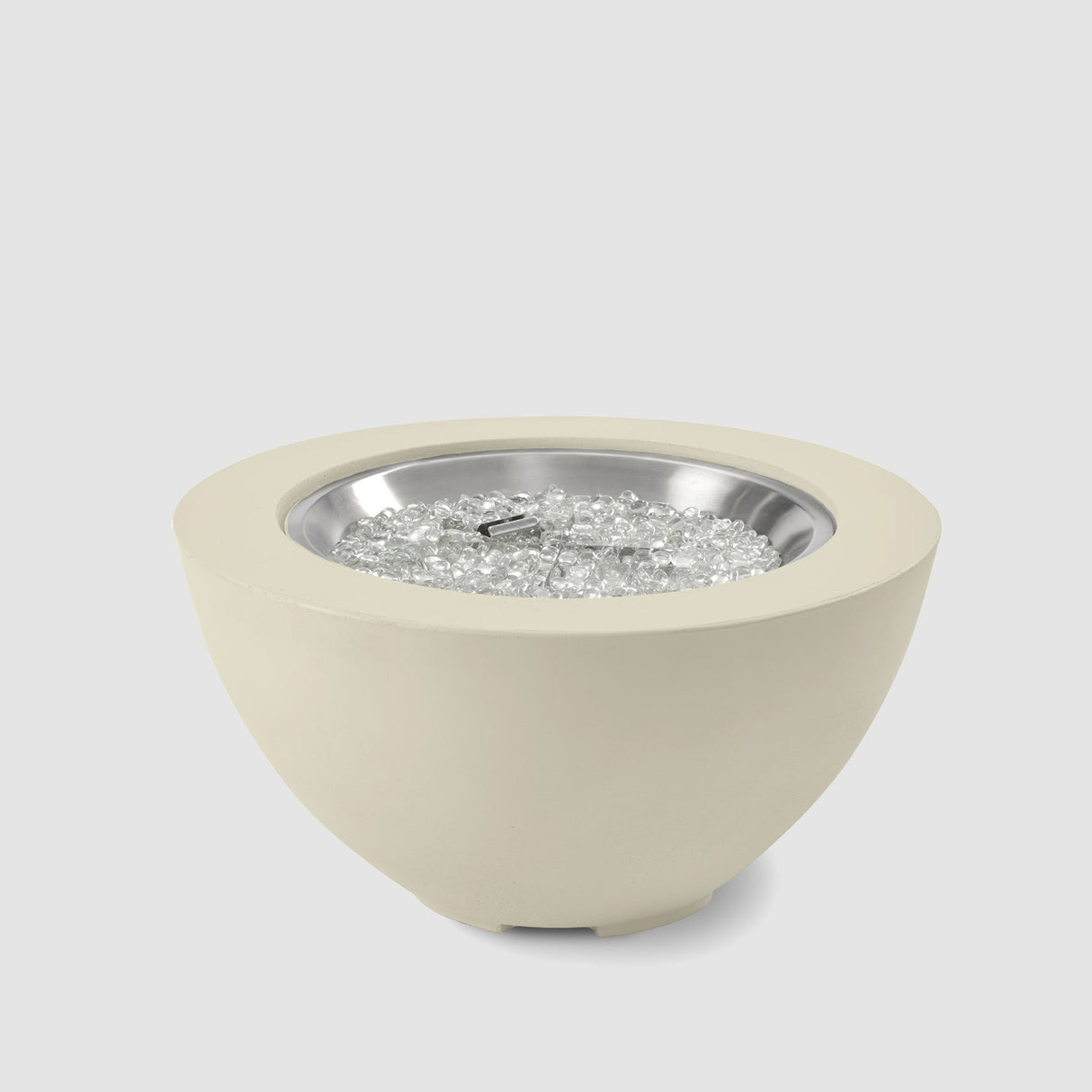 The Outdoor Greatroom Cove 54" Concrete Bowl Gas Fire Pit - CVB-54NG