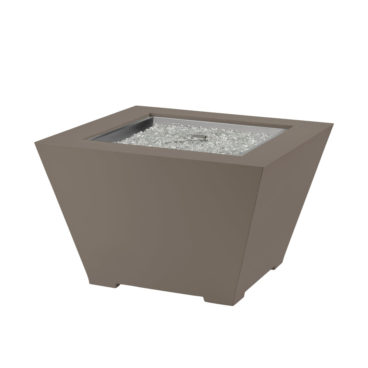 The Outdoor Greatroom Cove 37" Concrete Trapezoid Gas Fire Pit - CV-2424