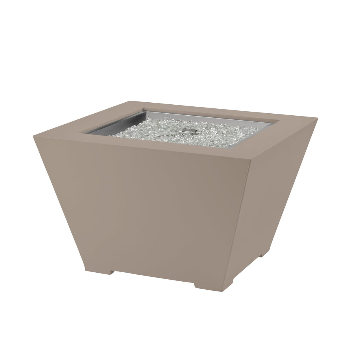The Outdoor Greatroom Cove 37" Concrete Trapezoid Gas Fire Pit - CV-2424
