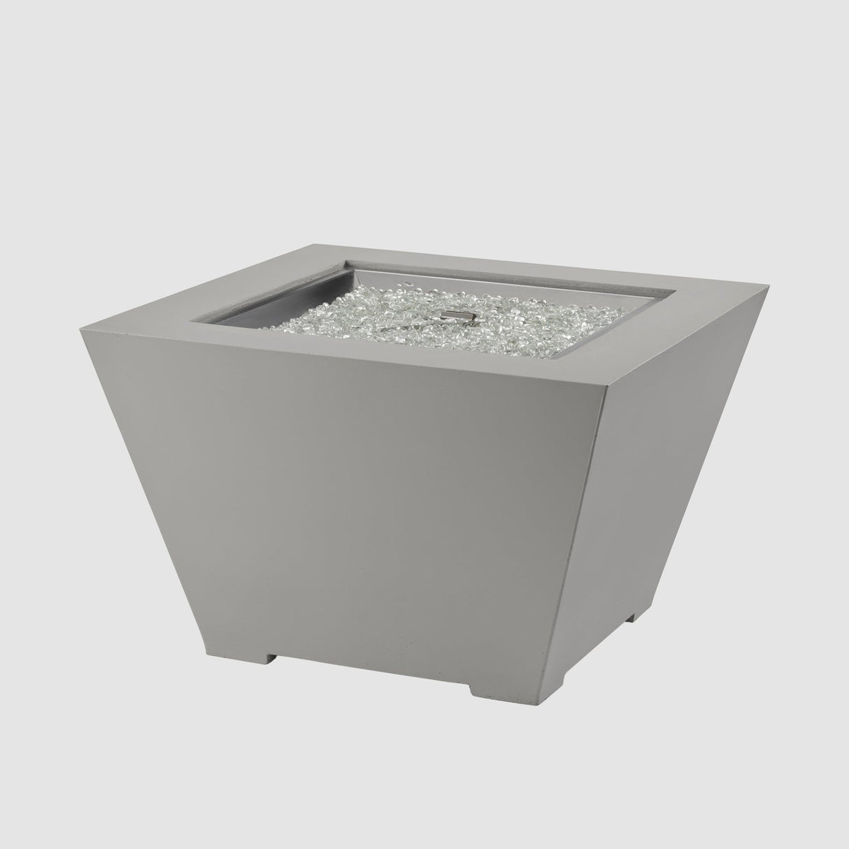 The Outdoor Greatroom Cove 37" Concrete Trapezoid Gas Fire Pit - CV-2424