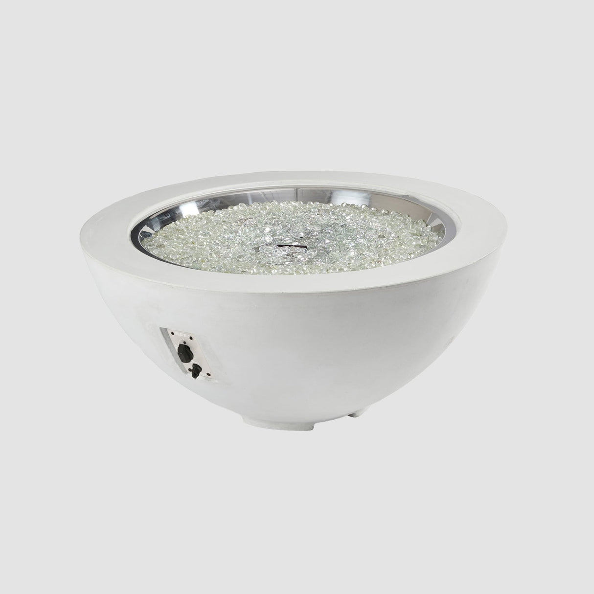The Outdoor Greatroom Cove 42" Concrete Bowl Gas Fire Pit - CV-30