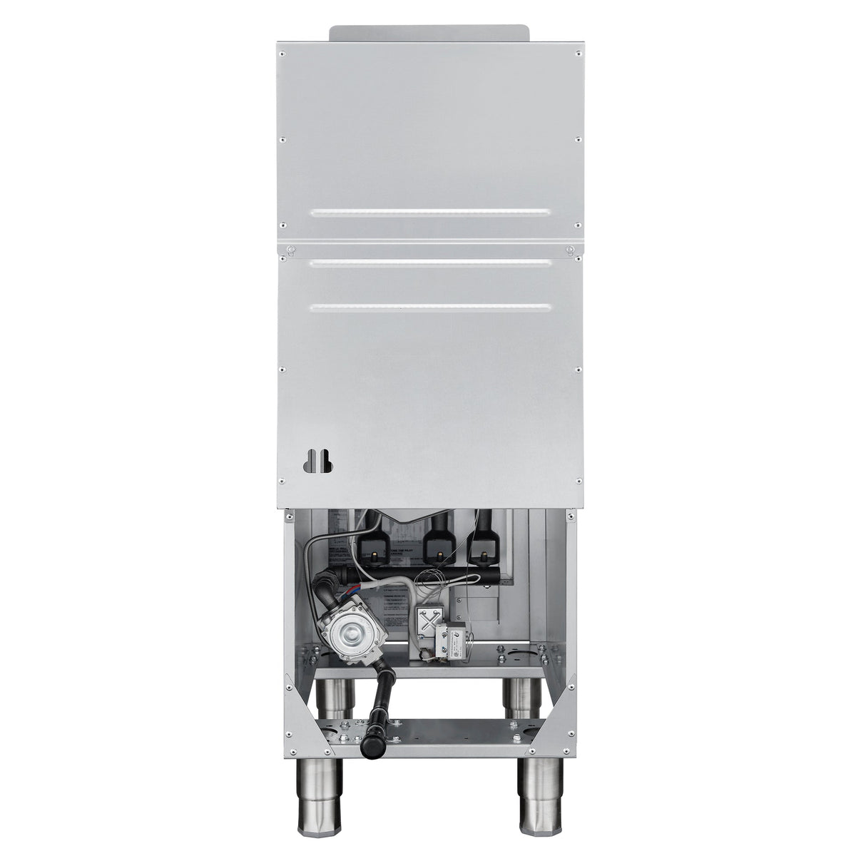 Forno Commerciale Propane Gas Deep Fryer, 4 Burners 120,000 BTU, 50 lbs Oil Capacity