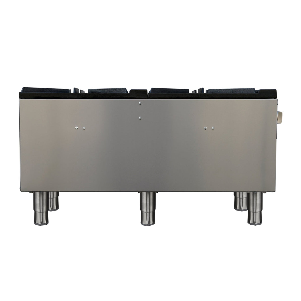 Forno Commerciale Gas Stock Pot Range – Dual 3-Ring Burners, Stainless Steel Construction