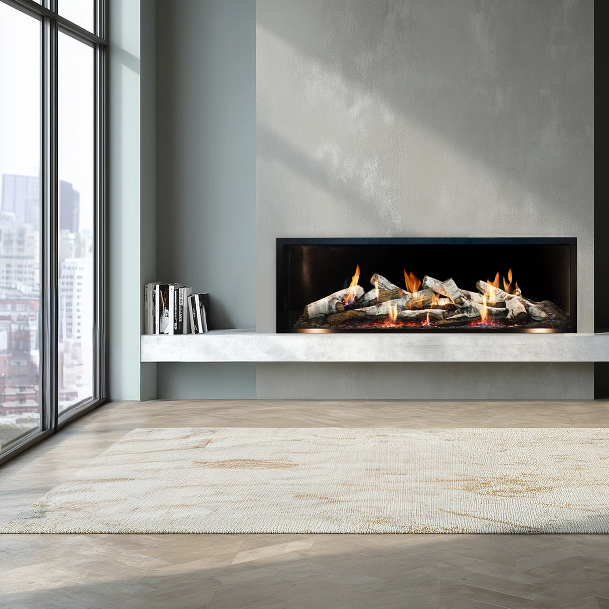 Empire McKinley 60" Linear Gas Fireplace - DVCTL60CFP95