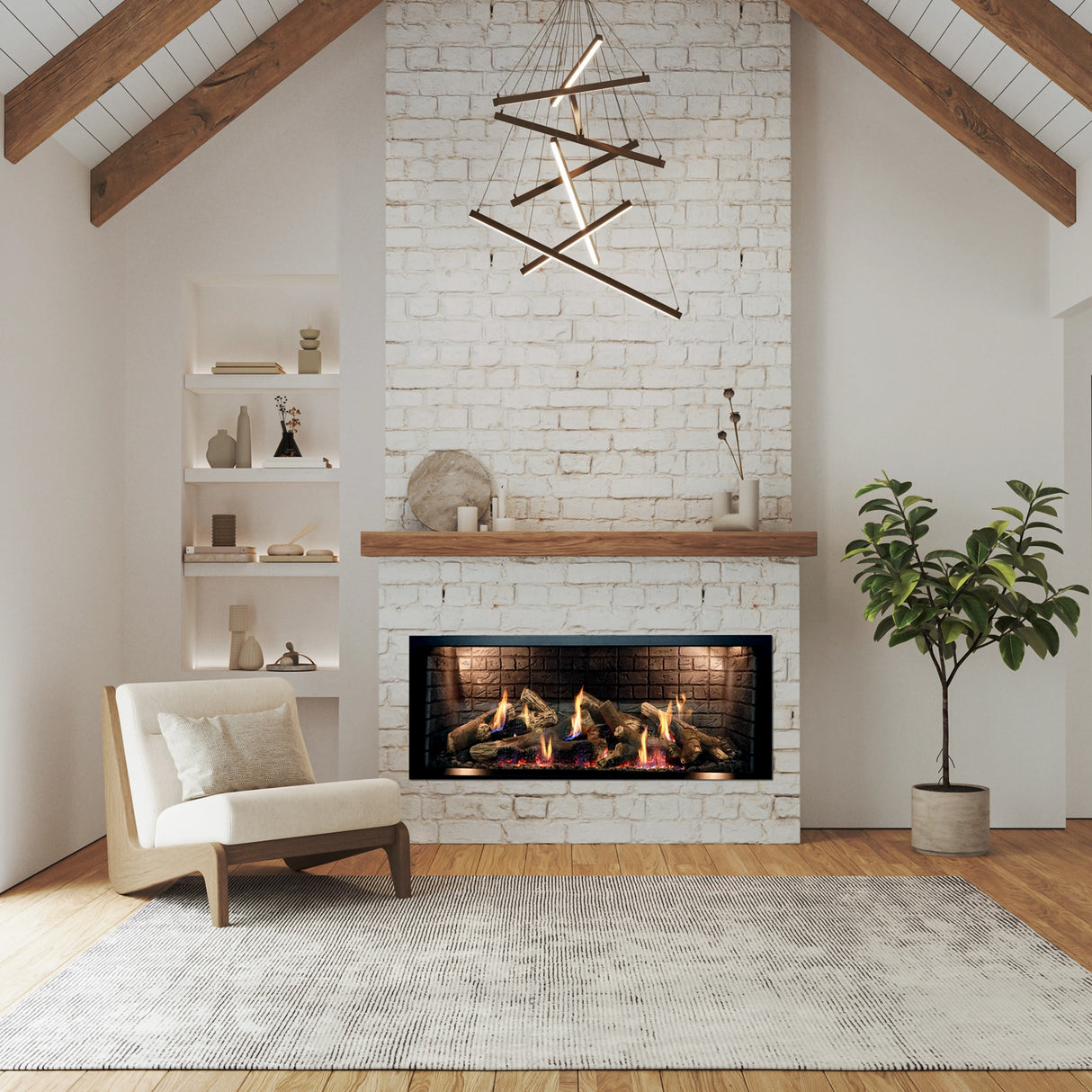 Empire McKinley 60" Linear Gas Fireplace - DVCTL60CFP95