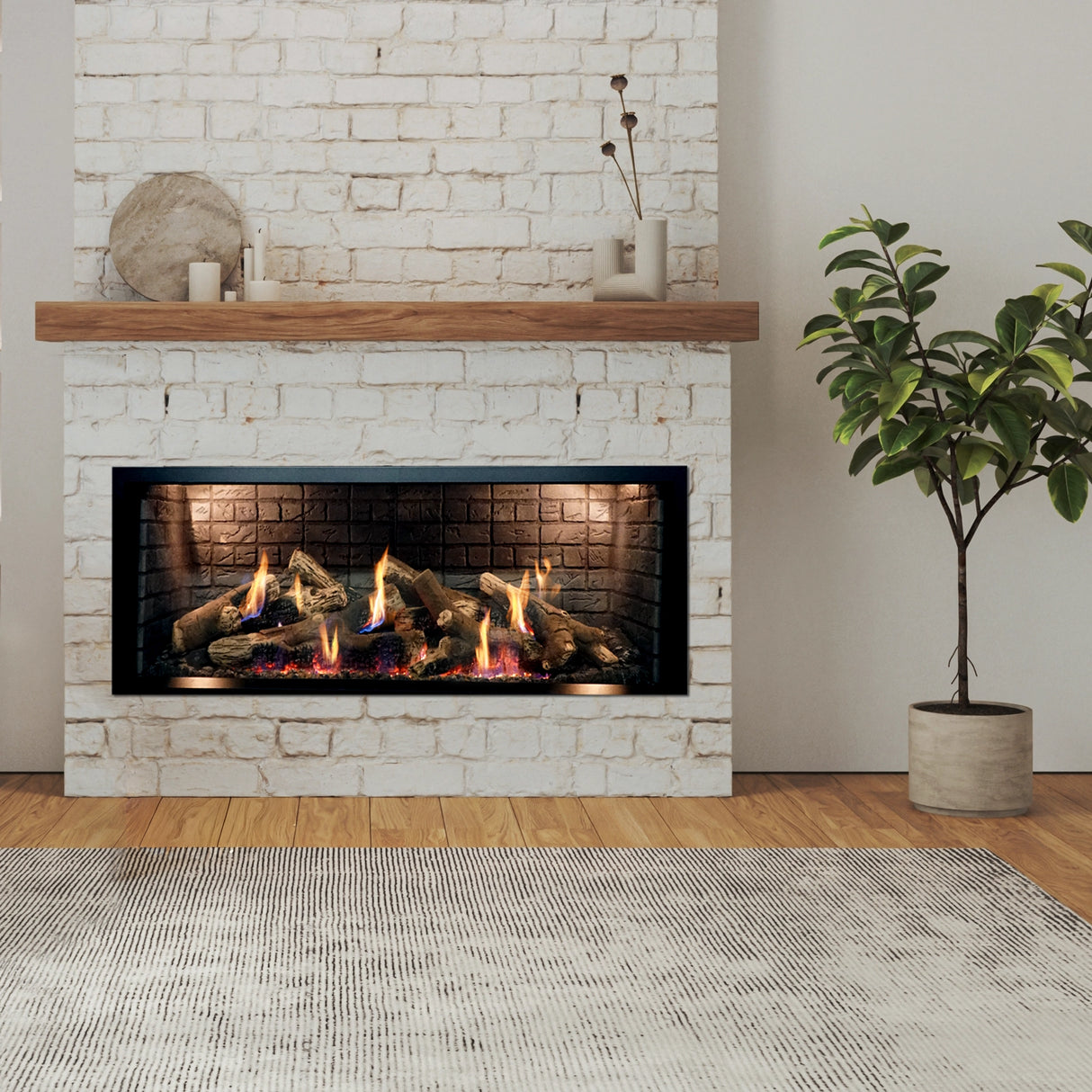 Empire McKinley 60" Linear Gas Fireplace - DVCTL60CFP95