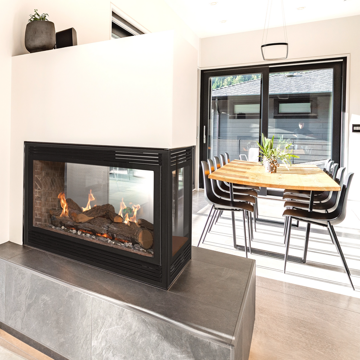 Empire Tahoe Premium Peninsula 36" Direct Vent Fireplace - DVP36PP32