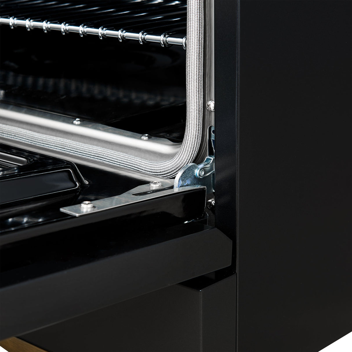 Forno Antico Dual Fuel Range, with Antique Brass Finish, Convection Oven