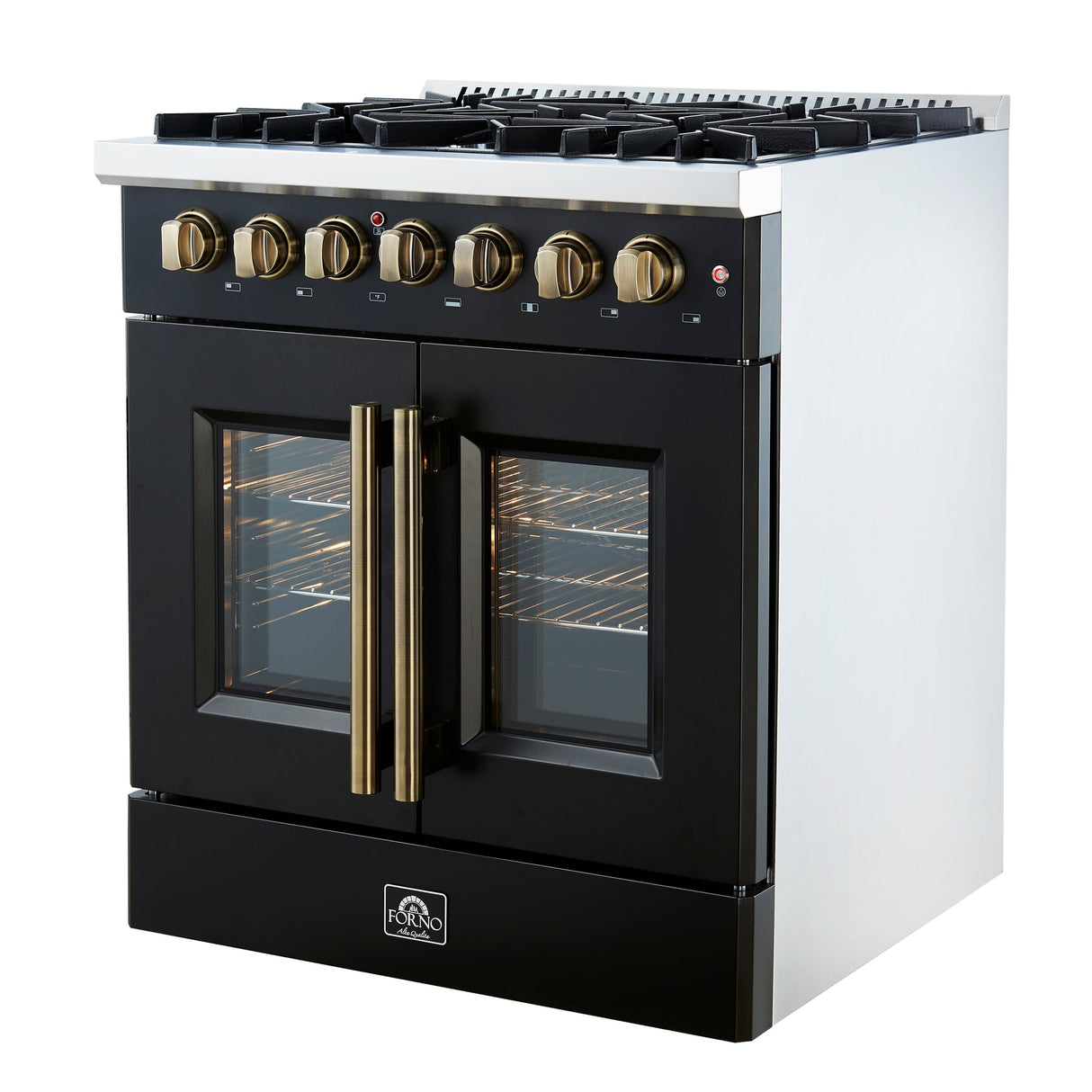 Forno Galiano Freestanding French Door Dual Fuel Range