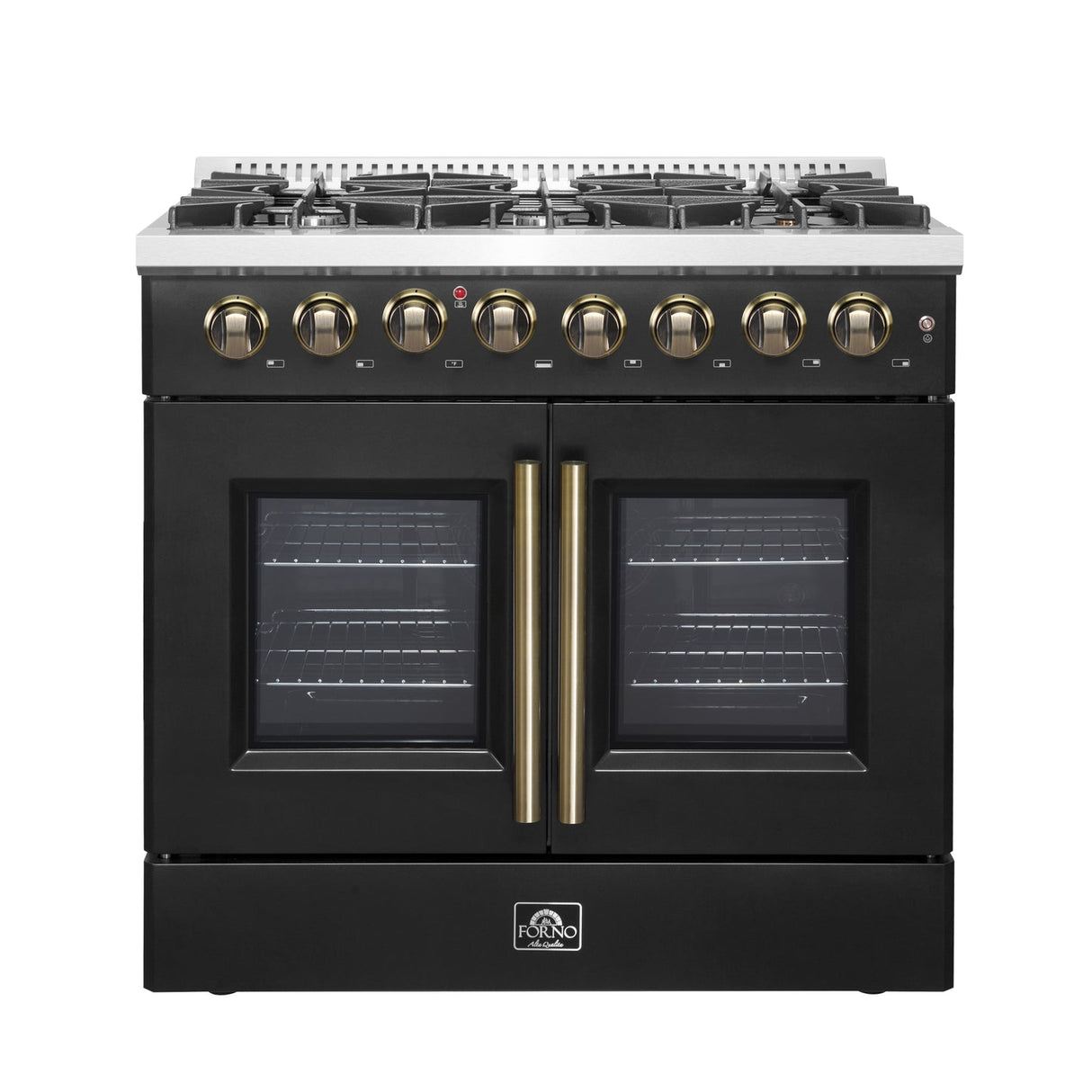 Forno Galiano Freestanding French Door Dual Fuel Range