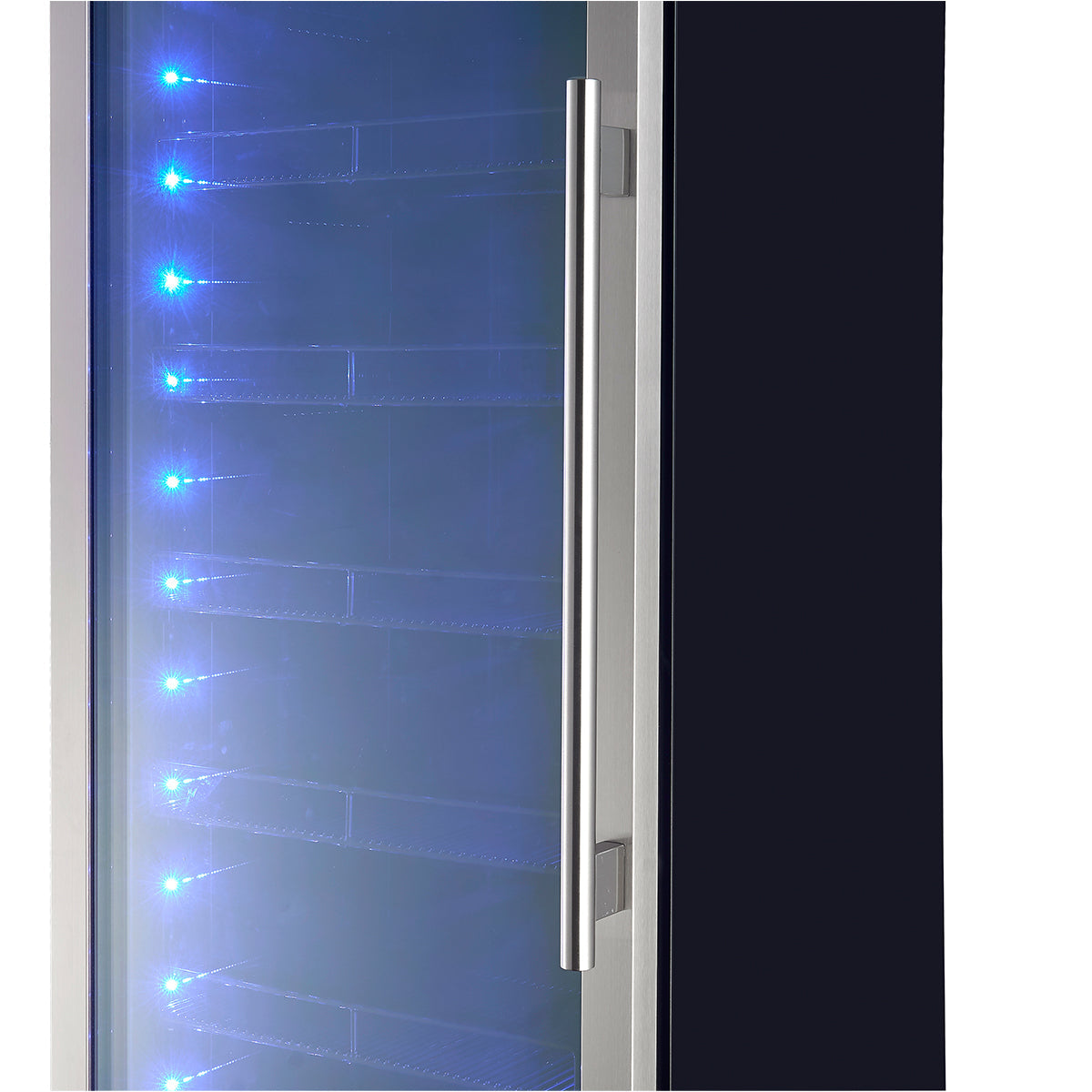 Forno Cesinali 24" Built-In Beverage Cooler – 15.8 cu.ft, Dual Temperature Zones, LED Lighting & Adjustable Shelves